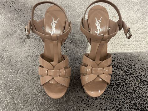 ysl 75|Saint Laurent 75mm Tribute Sandals .